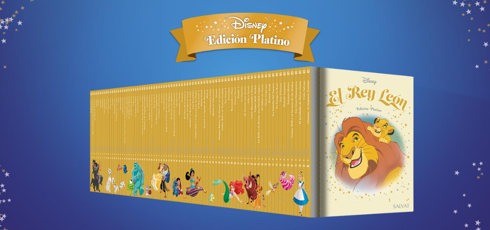 Disney libros de oro platino